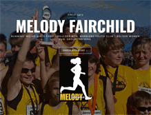 Tablet Screenshot of melodyfairchild.com